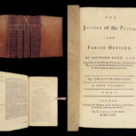 1772 LAW Justice of the Peace English Richard Burn America Government 4v SET