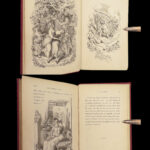 1846 Charles Dickens 1ed Battle of Life Christmas Romance Maclise Illustrated