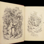 1846 Charles Dickens 1ed Battle of Life Christmas Romance Maclise Illustrated