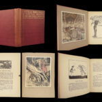 1917 GRIMM Fairy Tales 1ed Little Brother & Sister Arthur Rackham Color Illustrated