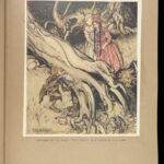 1917 GRIMM Fairy Tales 1ed Little Brother & Sister Arthur Rackham Color Illustrated