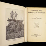 1925 Theodore Roosevelt Works Rough Riders Outdoor Pastimes African Game Trails