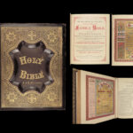 1873 HUGE Family Holy Bible KJV English Apocrypha EXQUISITE 1000+ Illustrations!