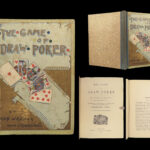 1887 Gambling 1ed Game of Draw Poker Card Games Rules & Strategy Keller RARE