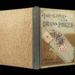 1887 Gambling 1ed Game of Draw Poker Card Games Rules & Strategy Keller RARE