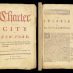 1765 NEW YORK City Montgomerie Charter Stamp Act Declaration Colonial America