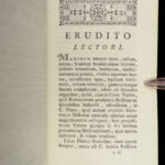 1779 PLINY Elder 1ed Natural History Astronomy Magic Alchemy Miracles Gemology 6v