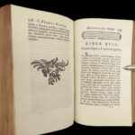 1779 PLINY Elder 1ed Natural History Astronomy Magic Alchemy Miracles Gemology 6v