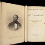 1857 SLAVERY MEMOIR 1ed Austin Steward 22 Years a Slave Virginia Quakers RARE