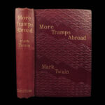 1897 Mark Twain 1ed More Tramps Abroad Following the Equator Travelogue India