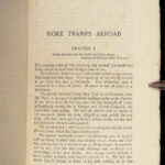 1897 Mark Twain 1ed More Tramps Abroad Following the Equator Travelogue India