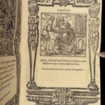 1564 FAMED Alciati EMBLEMS Emblematica Herbal Medicine Mythology 100s Woodcuts