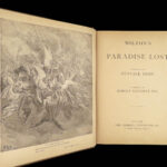 1890 John Milton Paradise Lost Gustave Dore Gallery Illustrated FOLIO Literature