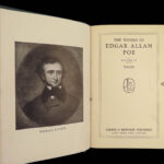 1850s Edgar Allan Poe Complete Works Raven Bells OCCULT Horror Poetry 10v