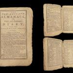 1777 New England Almanac 1ed Rhode Island Astronomy REVOLUTIONARY WAR printing