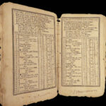 1777 New England Almanac 1ed Rhode Island Astronomy REVOLUTIONARY WAR printing