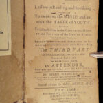 1795 FAMED Noah Webster American READER Speller Dictionary Grammar Americana