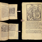 1572 GREEK Language BIBLE Woodcuts Reformation Commentary Possel Wittenberg