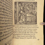 1572 GREEK Language BIBLE Woodcuts Reformation Commentary Possel Wittenberg