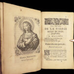 1639 BEAUTIFUL Book of Hours Blessed Virgin Catholic Liturgy Prayer Mariology