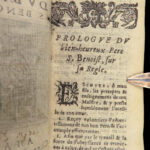 1661 Saint Benedict Nursia Monastic Rule Monks Nuns Catholic Monasticism MINI