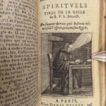 1661 Saint Benedict Nursia Monastic Rule Monks Nuns Catholic Monasticism MINI