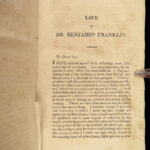 1823 Ben Franklin Autobiography Essays America Government Politics Middletown CT