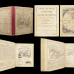 1863 Civil War ATLAS Fitch & Colton Geography History 20 MAPS Africa Asia