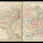 1863 Civil War ATLAS Fitch & Colton Geography History 20 MAPS Africa Asia