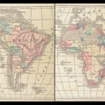 1863 Civil War ATLAS Fitch & Colton Geography History 20 MAPS Africa Asia