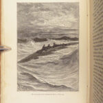 1890 Jules VERNE 20000 Leagues Under Sea French Illustrated CLASSIC Philadelphia