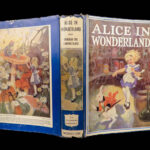 1923 Alice in Wonderland Carroll FAMOUS Tenniel & Prittie ART+ Looking Glass 2n1