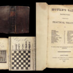 1821 Hoyle’s GAMES Cards Poker Gambling CHESS Tennis Archery Billiards Cricket