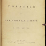 1786 Hunter Venereal Diseases 1ed Surgery Urology English Illustrated Medicine