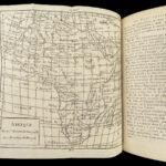 1789 Geography ATLAS 17 Maps Africa Italy Asia America California Buffier