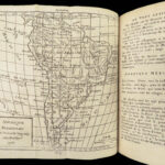 1789 Geography ATLAS 17 Maps Africa Italy Asia America California Buffier