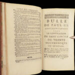 1686 Council of Trent Catholic Church Popes Paul III Canon Law Chanut Paris