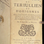 1691 Tertullian & Origen Apologetics Early Church Apologetics Pagan Heresy Bible