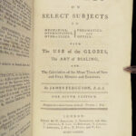 1784 James Ferguson Physics Mechanics Inventions Astronomy Isaac Newton Clocks