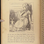 1869 Alice in Wonderland 1st American ed Lewis Carroll Tenniel Illustrated RARE