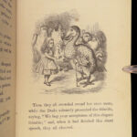 1869 Alice in Wonderland 1st American ed Lewis Carroll Tenniel Illustrated RARE