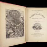 1881 Jules Verne Tribulations of Chinaman CHINA Opium Extraordinary Voyages Early