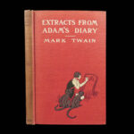 1904 Mark TWAIN 1ed Extracts Adam’s Diary GENESIS Comedy Satire Eve Illustrated