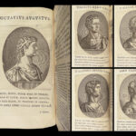 1651 Suetonius Twelve Caesars Julius Caesar Caligula Nero ROME Portraits Hackium