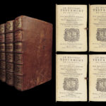 1693 Quesnel French NT BIBLE Commentary Jansenism BANNED 4v Antioch Provenance!