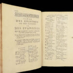 1693 Quesnel French NT BIBLE Commentary Jansenism BANNED 4v Antioch Provenance!