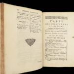 1693 Quesnel French NT BIBLE Commentary Jansenism BANNED 4v Antioch Provenance!