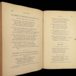 1856 Robert Burns Scottish Poetry Scotland Poems Cunningham Letters BINDING 2v