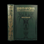 1900 BRIGHT Walt Whitman Leaves of Grass American Poetry SEXUALITY Scandal