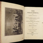 1818 HUNTING 1ed Field Sports Fishing Horse & DOG Fowling Racing FINE BINDING